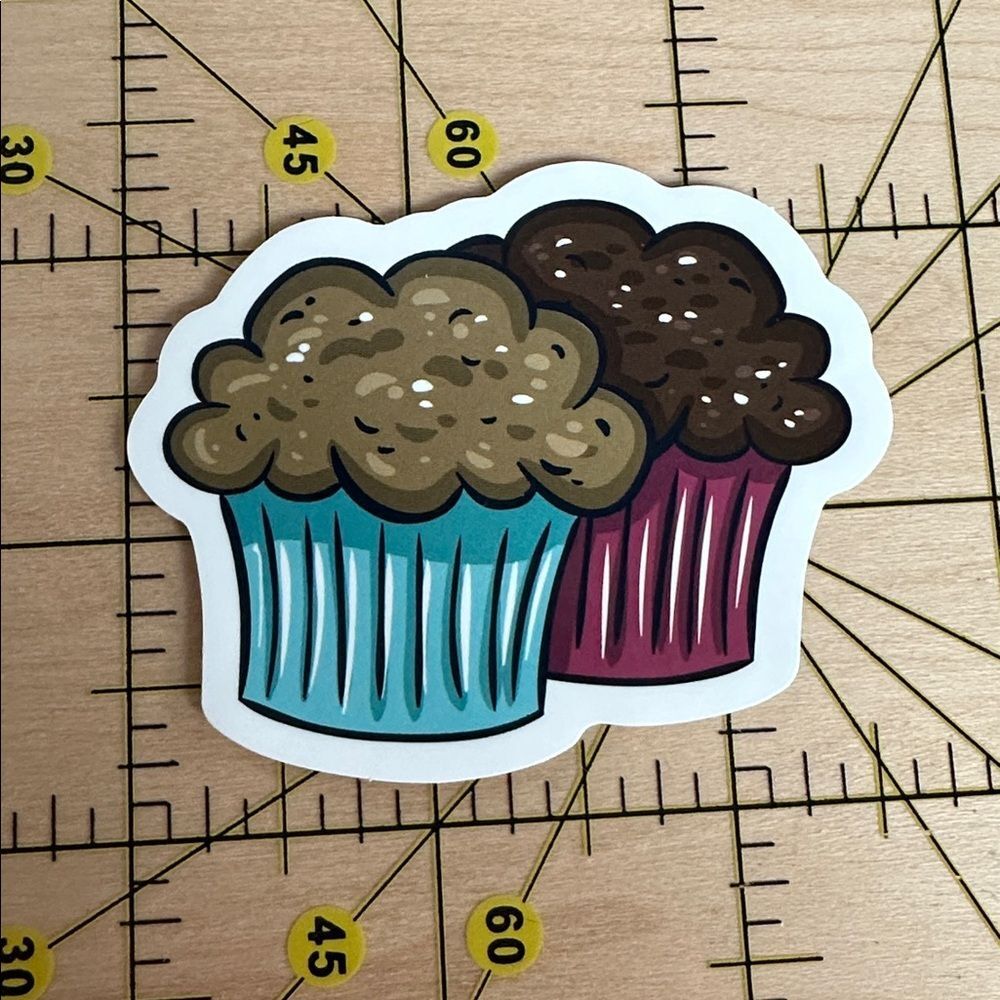 💜13/$13 +Bundle Sticker Sale| Cupcake Dessert Sprinkle 
Waterproof Sticker